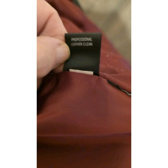 Croft & Borrow Leather Jacket Womens Size XL Black Button Down Front Fall Jacket - Picture 6 of 9